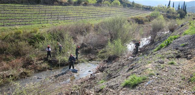 Nettoyage Berre, le 29 mars 2012