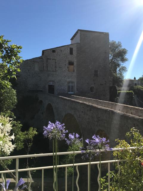 Vue château Jardins Mengaud
