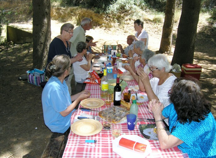 Pique nique à Paziols