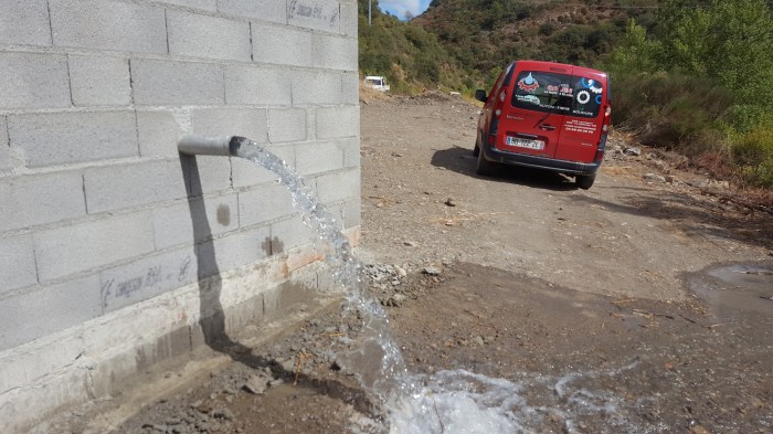 Purge des canalisation et de leur environnement proche