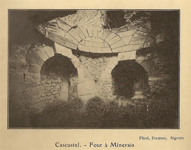 Cascastel, Four à minerais