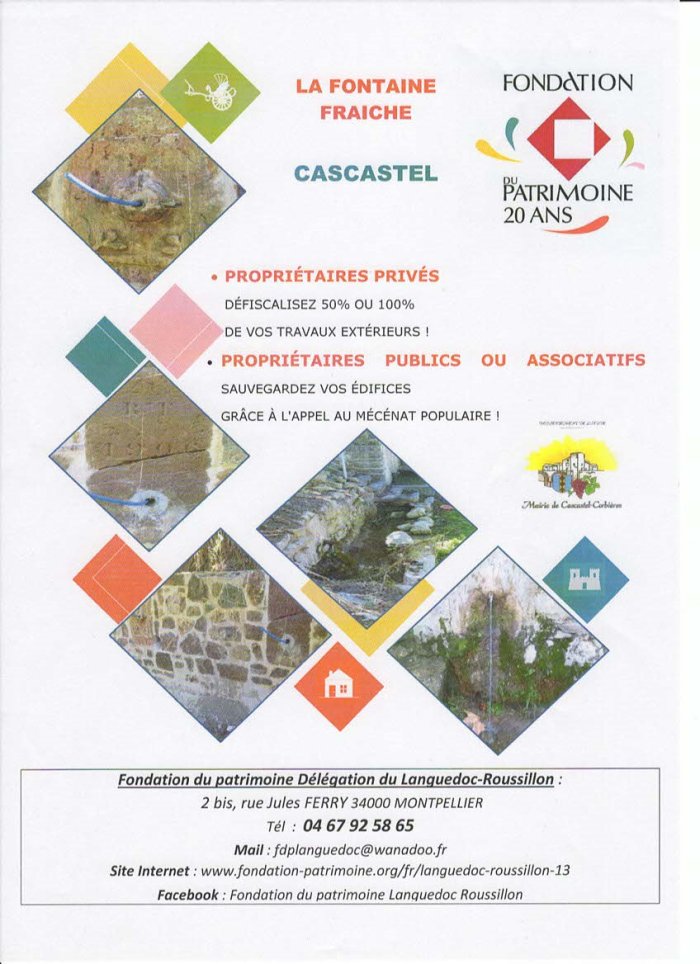 Affiche Fondation Patrimoine