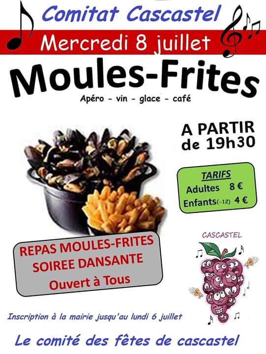 Moules frires 2015