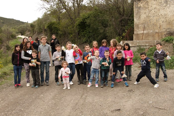 Prêts pour la chasse aux oeufs