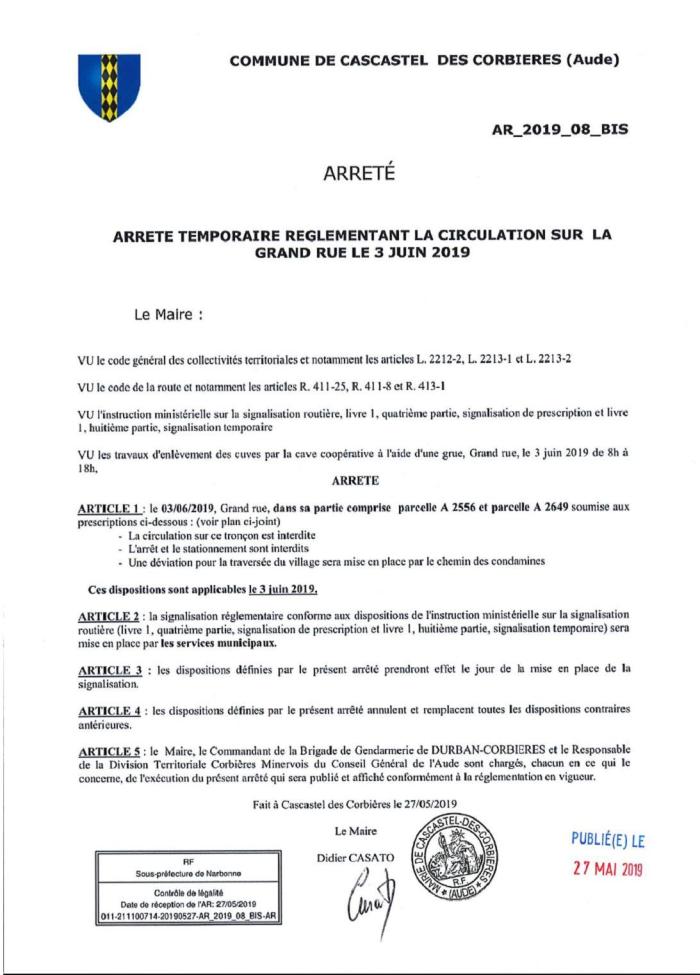 2019-05-29-ARRETE CIRCULATION 3 JUIN 2019-1
