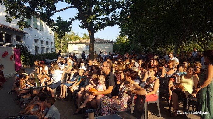 Une nombreuse assistance malgré la chaleur