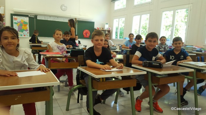 Cascasrel, Rentrée 2019-2020