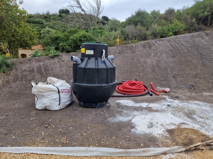 Elements de l'installation