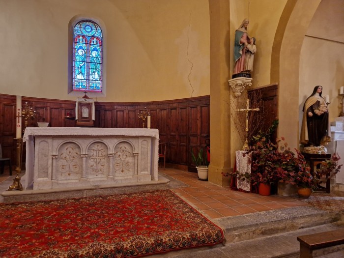 L'église Saint Julien et sainte Basylisse de Cascastel